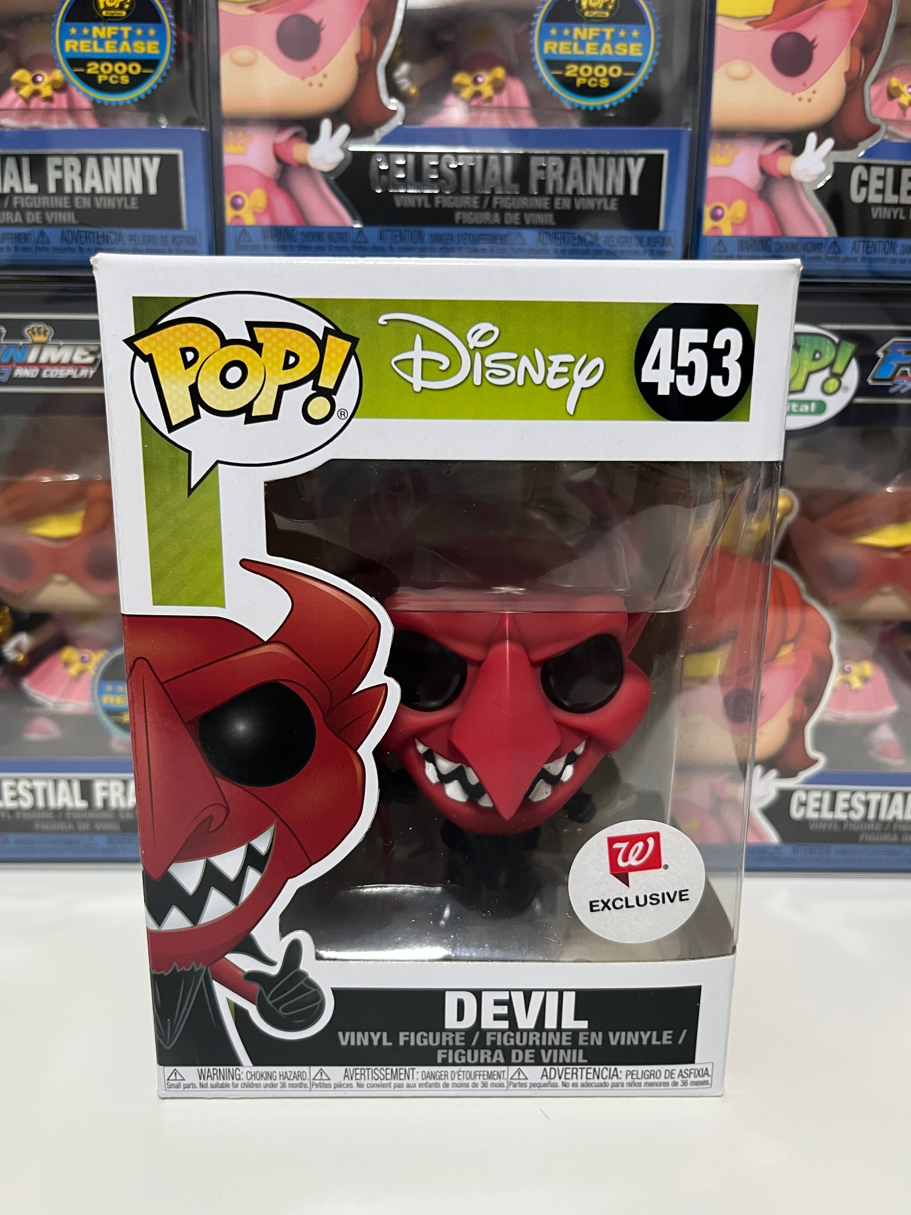 Funko Pop Devil 453 Exclusive Disney