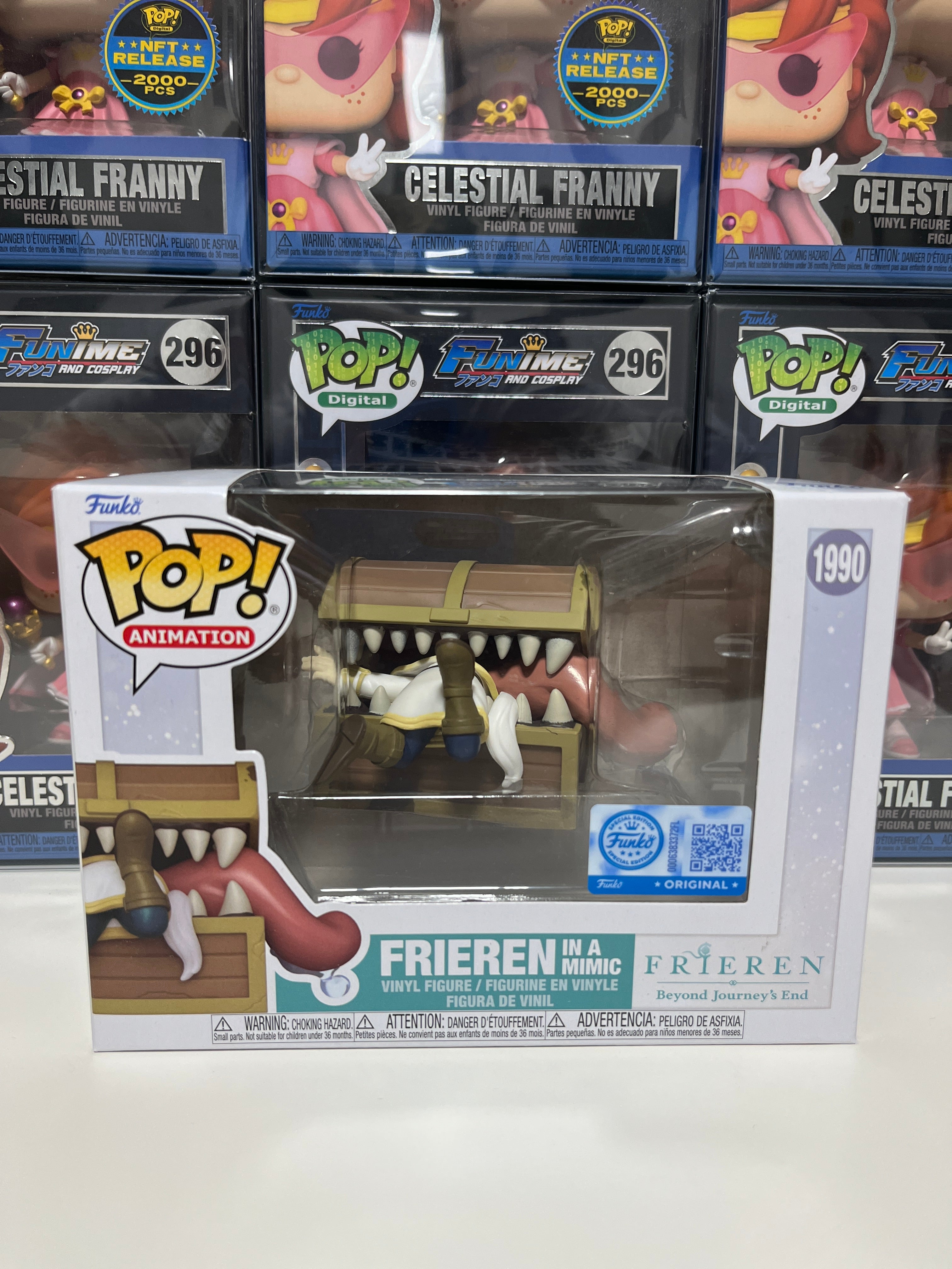 Funko Pop Frieren in a Mimic 1990 Frieren